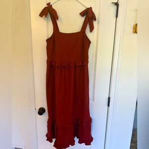 ASOS Fall Midi Dress